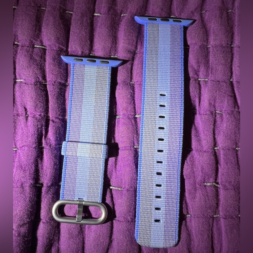 light blue apple watch band 42mm 44mm 45mm 49mm NWOT